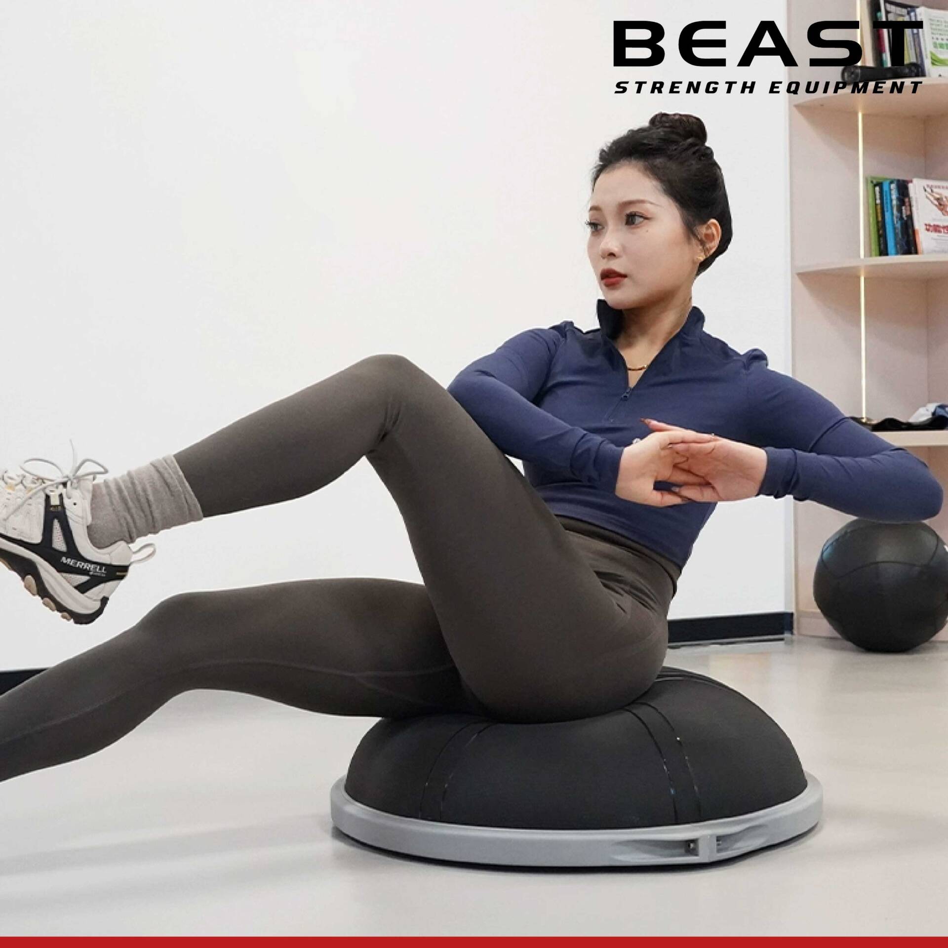 Bóng Bosu Ball Pro Ironwod 40 Bóng Bosu Ball Pro Ironwod