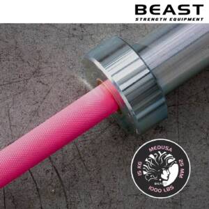 Thanh đòn cho nữ - Beast Medusa Bar 7 thanh tạ đòn beast pink training barbell medusa