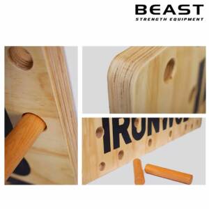 Ván leo núi trong nhà peg board Ironwod của Beast Việt Nam