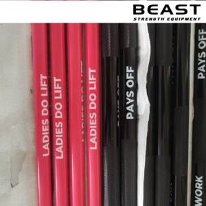Thanh đòn cho nữ - Beast Medusa Bar 6 thanh tạ đòn beast pink training barbell medusa