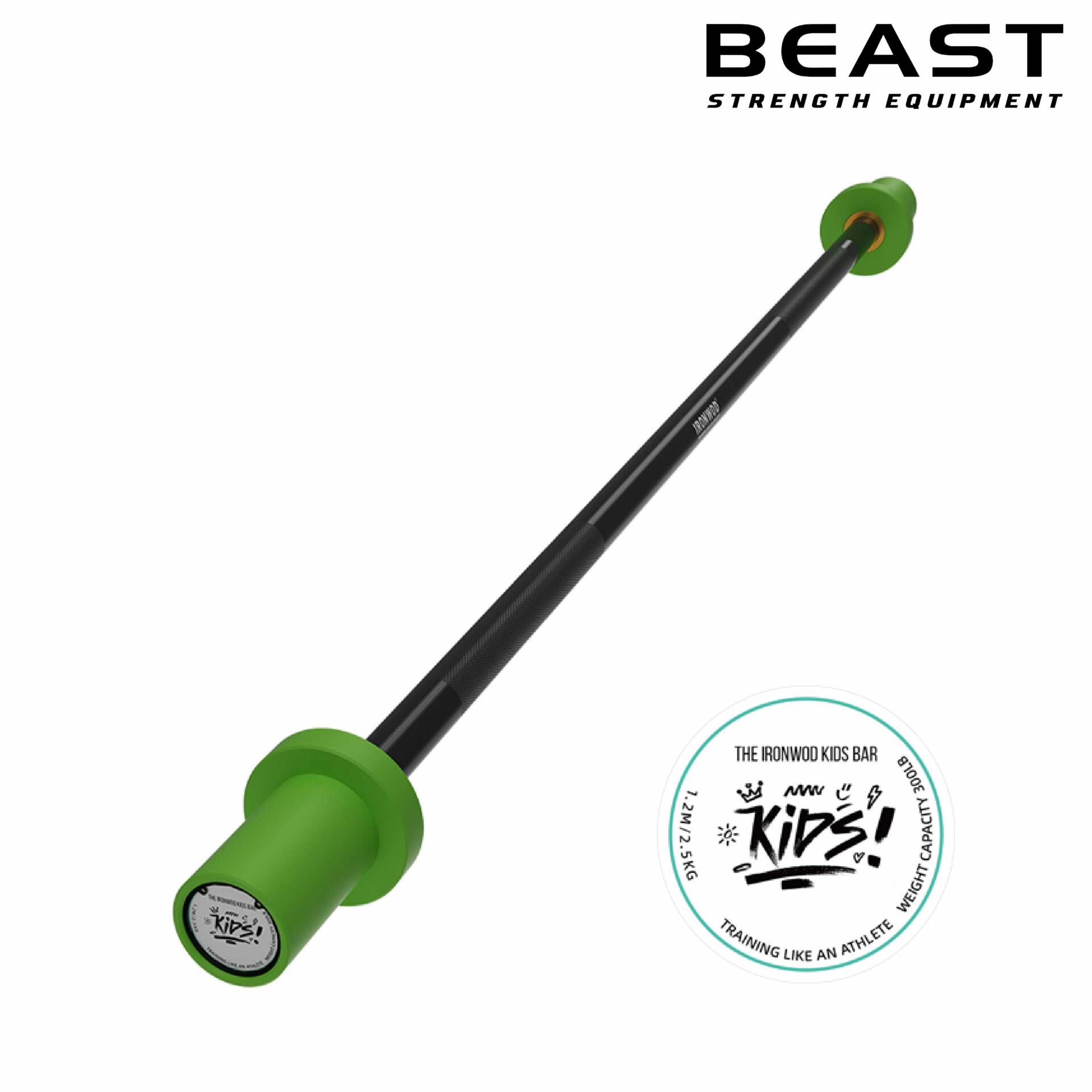 Thanh tạ đòn trẻ em IRONWOD 10 Thanh tạ đòn dành cho trẻ em IRONWOD của Beast Việt Nam