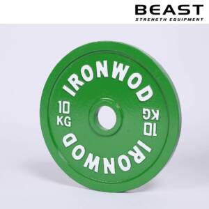 Tạ đĩa thi đấu IRONWOD Calibrated Plate 18 Bánh Tạ Calibrareted Ironwod của Beast Việt Nam