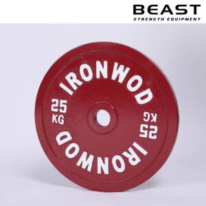 Tạ đĩa thi đấu IRONWOD Calibrated Plate 16 Bánh Tạ Calibrareted Ironwod của Beast Việt Nam