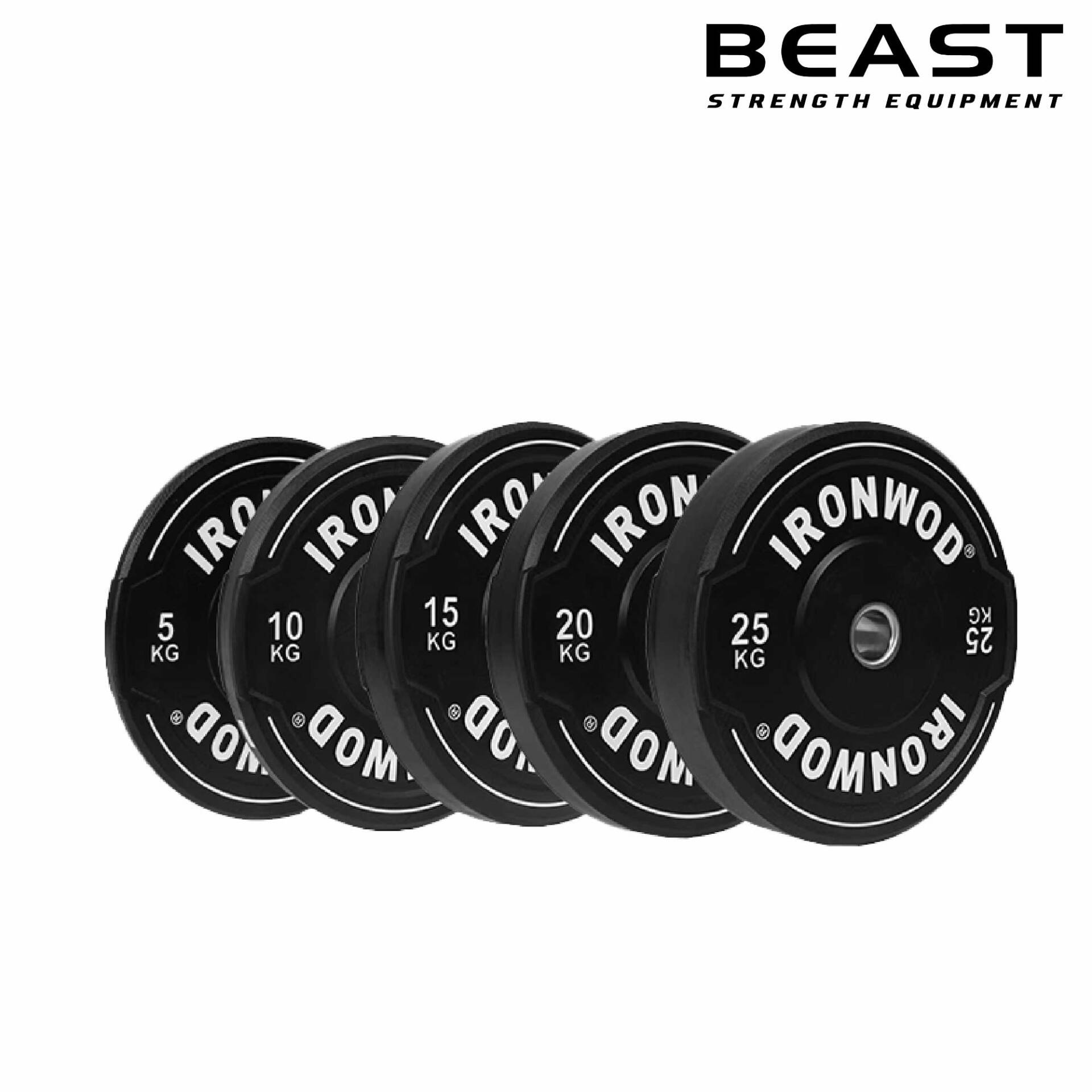 Đĩa tạ cầm tay màu đen IRONWOD 17 tạ đĩa bánh tạ cầm tay ironwod của beast Việt Nam