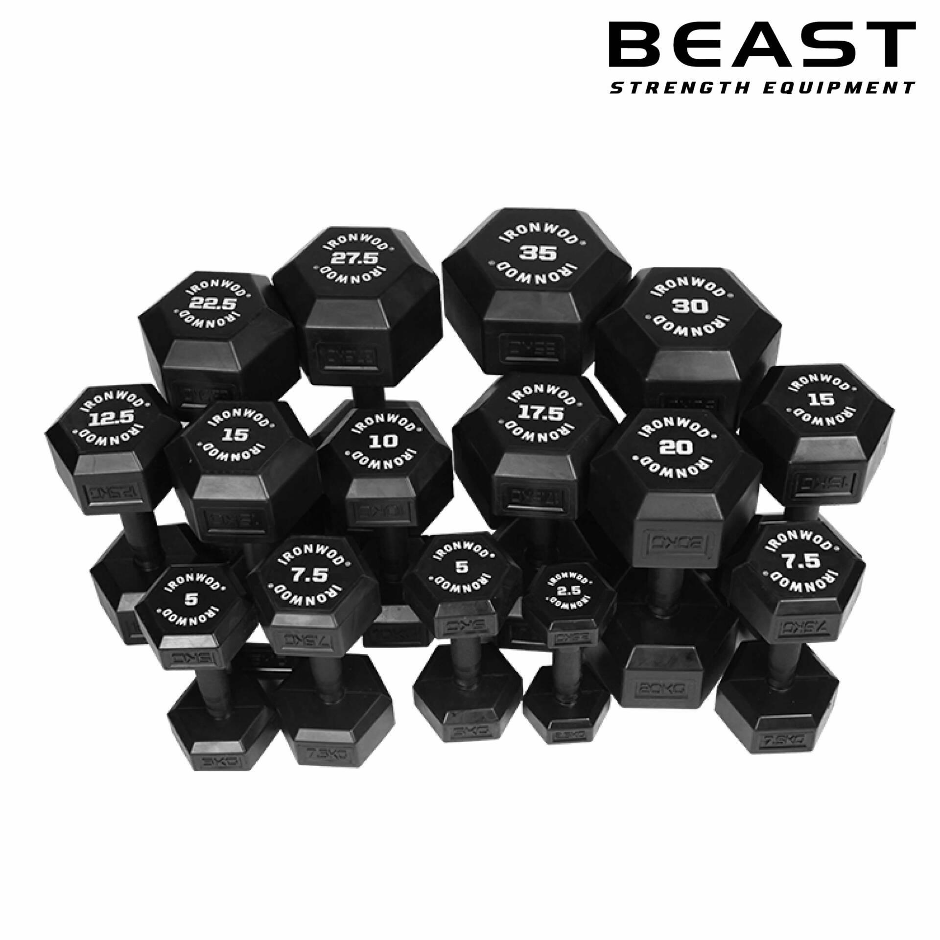 Tạ đơn lục giác IronWod 11 Tạ đơn lục giác lõi thép ironwod của Beast Việt Nam