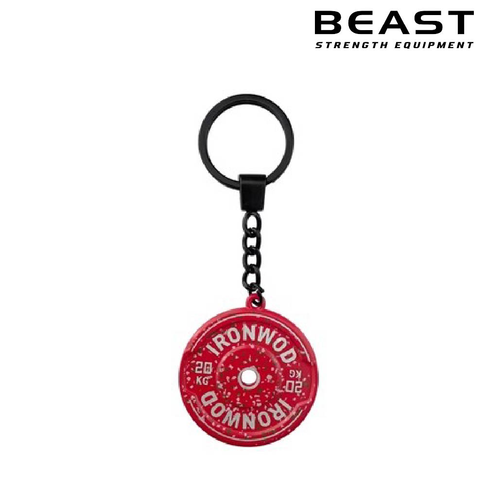 Móc chìa khóa hình tạ gym IRONWOD của Beast Việt Nam