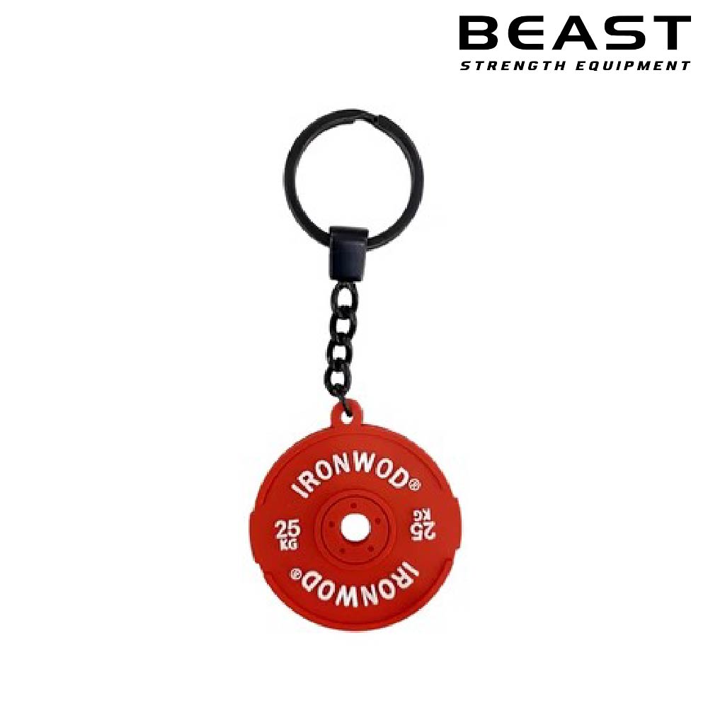 Móc chìa khóa hình tạ gym IRONWOD của Beast Việt Nam