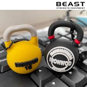 Móc chìa khóa hình tạ gym IRONWOD của Beast Việt Nam