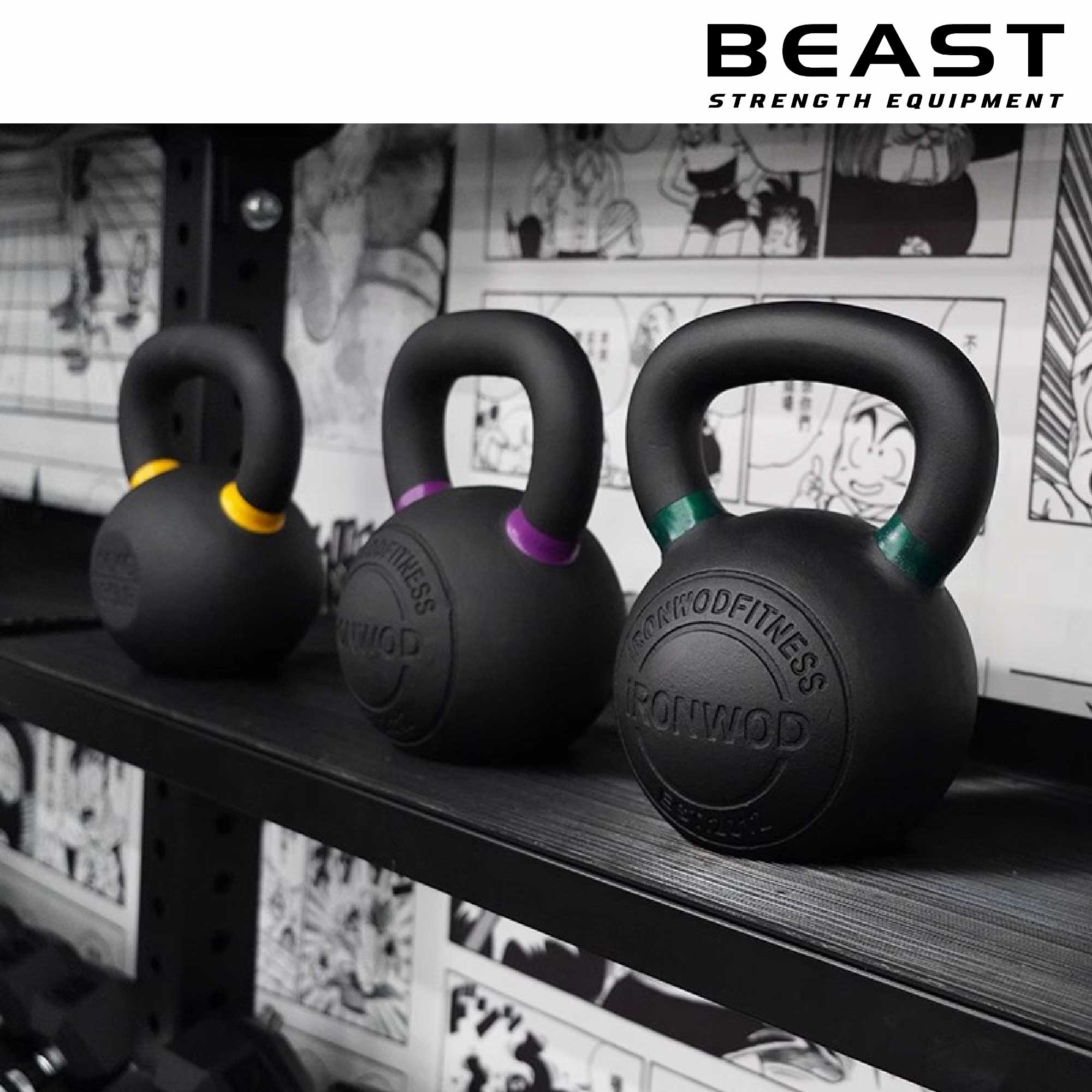 Tạ ấm bằng gang IronWod của Beast Việt Nam