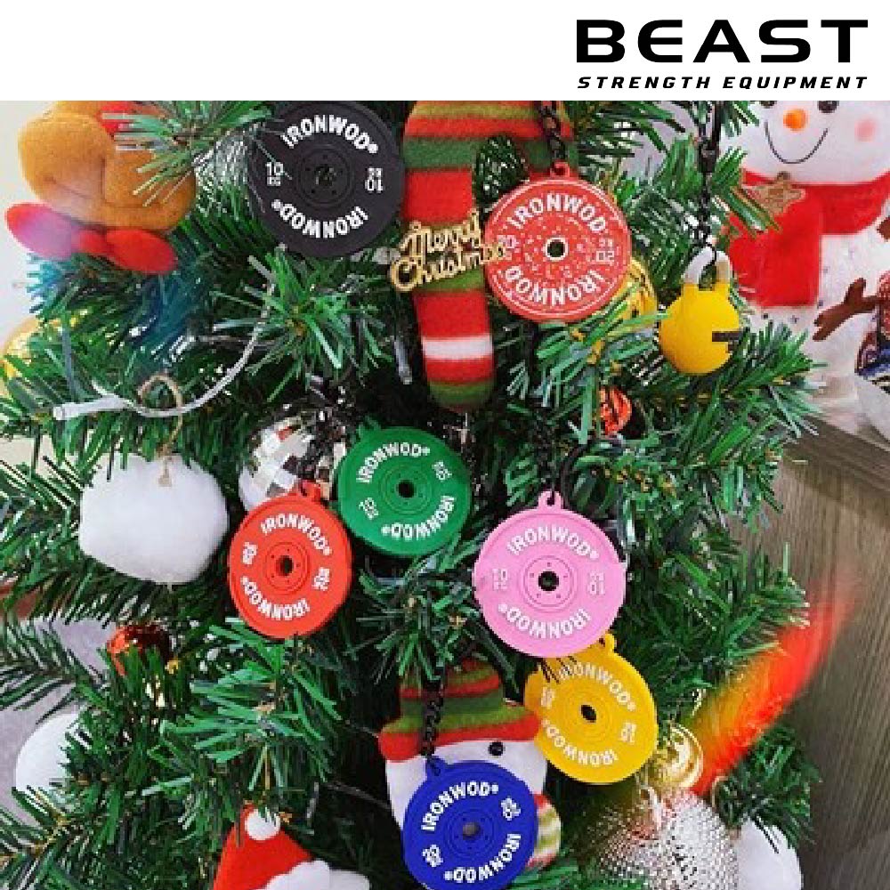 Móc chìa khóa hình tạ gym IRONWOD của Beast Việt Nam