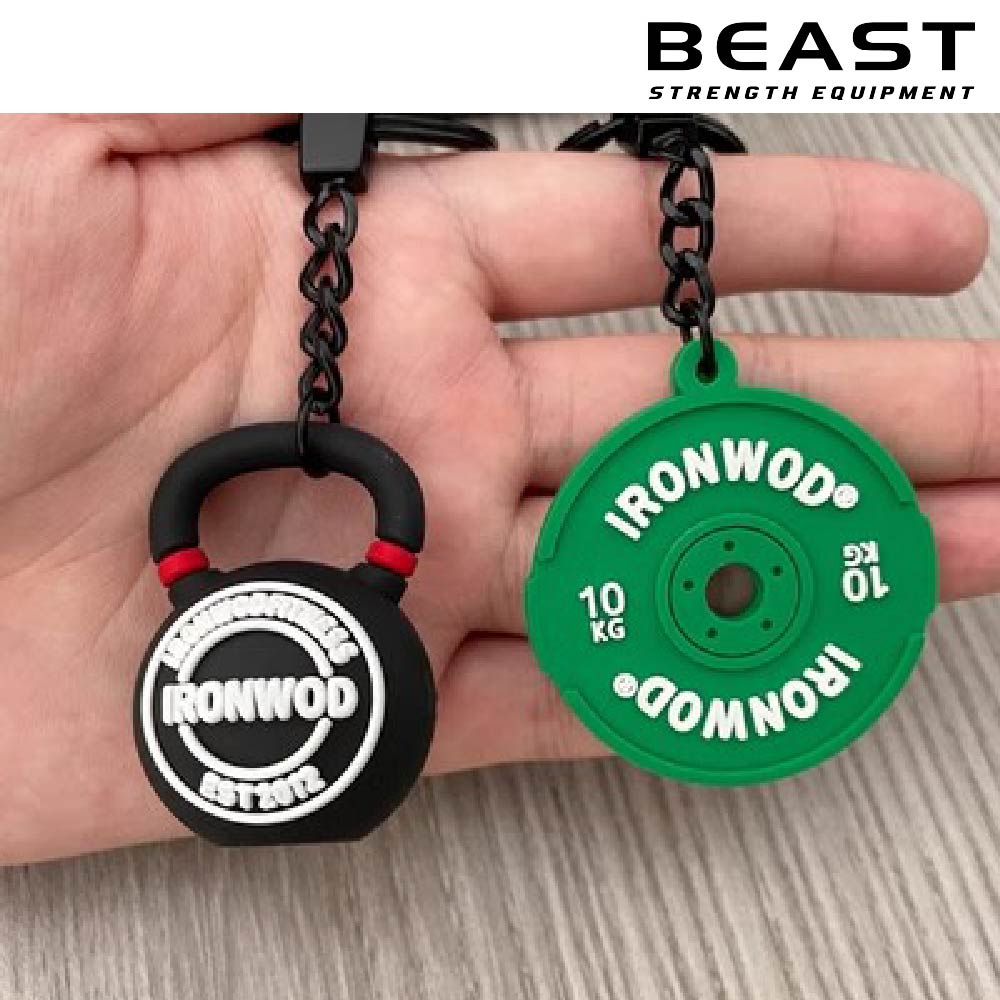 Móc chìa khóa hình tạ gym IRONWOD của Beast Việt Nam