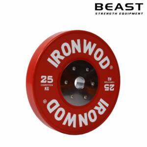 Tạ bánh thi đấu Competition Bumper Plate Ironwod 12 Tạ bánh thi đấu Competition Bumper Plate Ironwod của Beast Việt Nam
