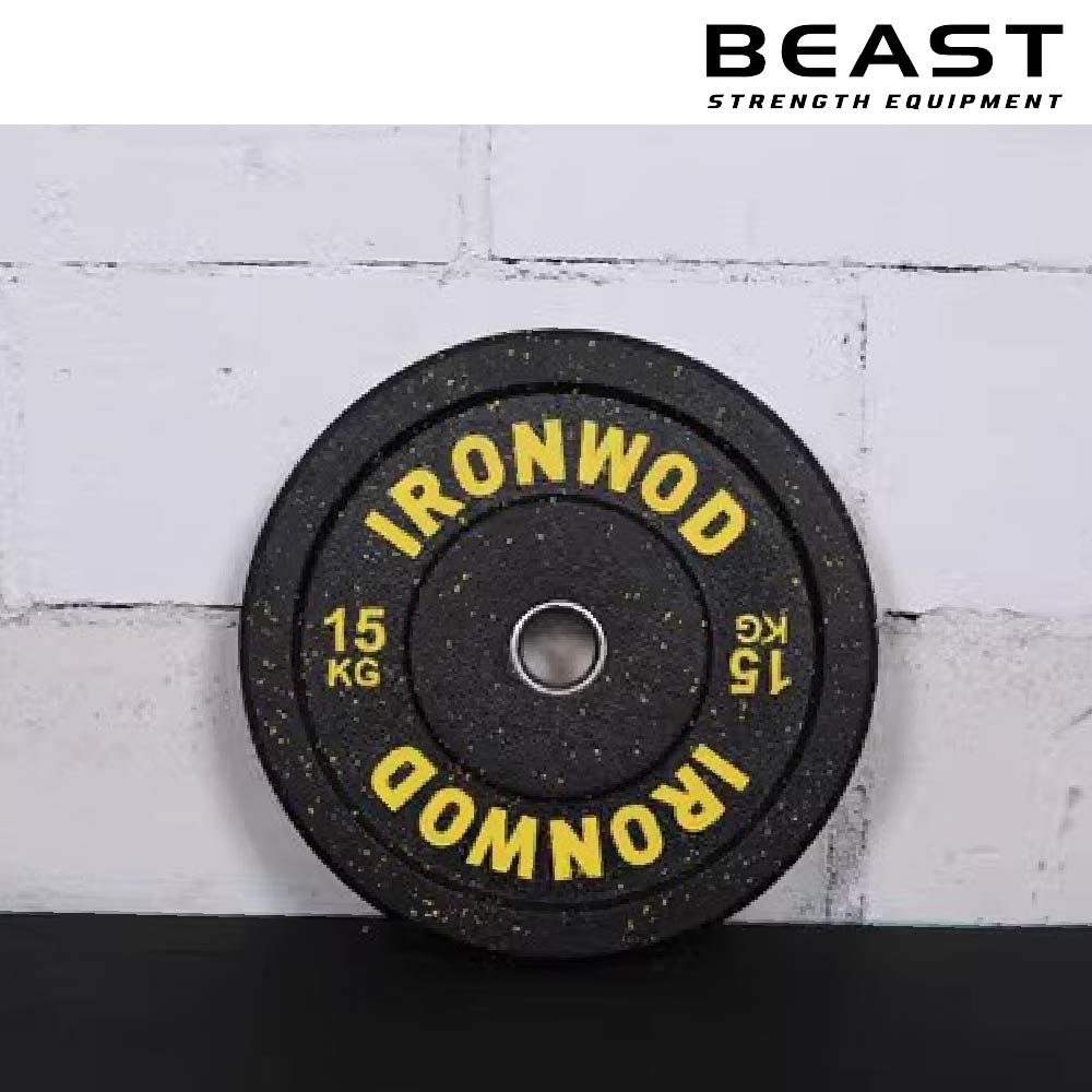 Bánh tạ 15kg đàn hồi cao Ironwod của Beast Việt Nam
