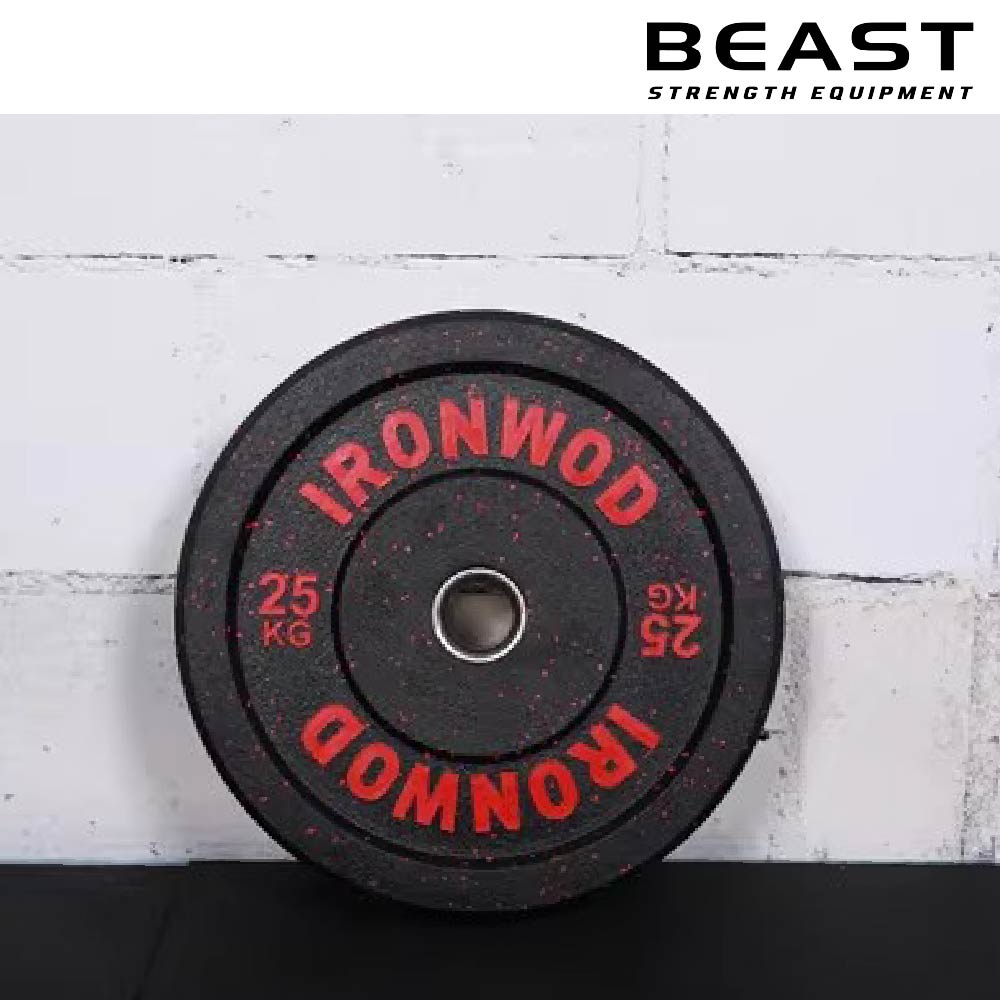 Bánh tạ 25kg đàn hồi cao Ironwod của Beast Việt Nam