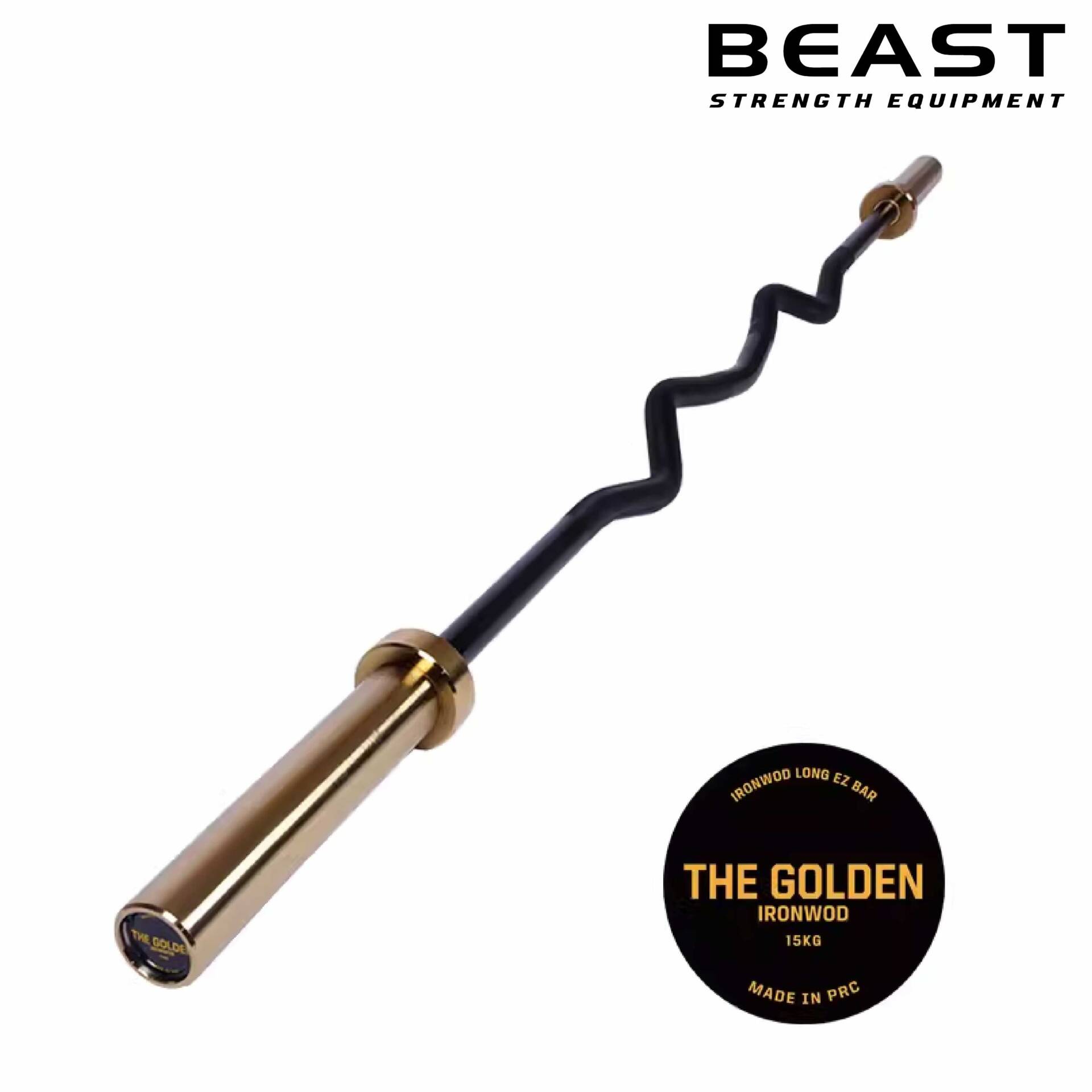 Golden EZ Barbell Ironwod 4 Thanh đòn Golden EZ Barbell IRONWOD 1,89m của Beast Việt Nam