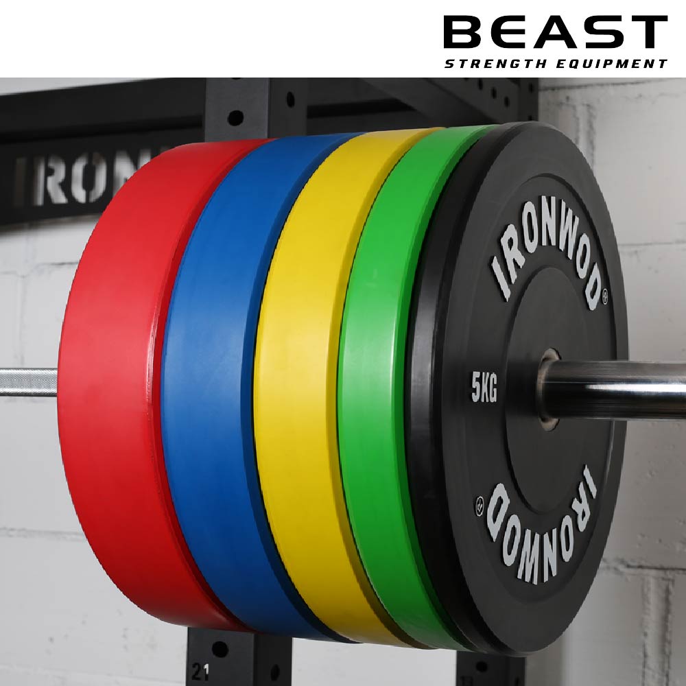 Tạ đĩa Ironwod Pro Colored Bumper Plate 31 Tạ đĩa Ironwod Pro Colored Bumper Plate
