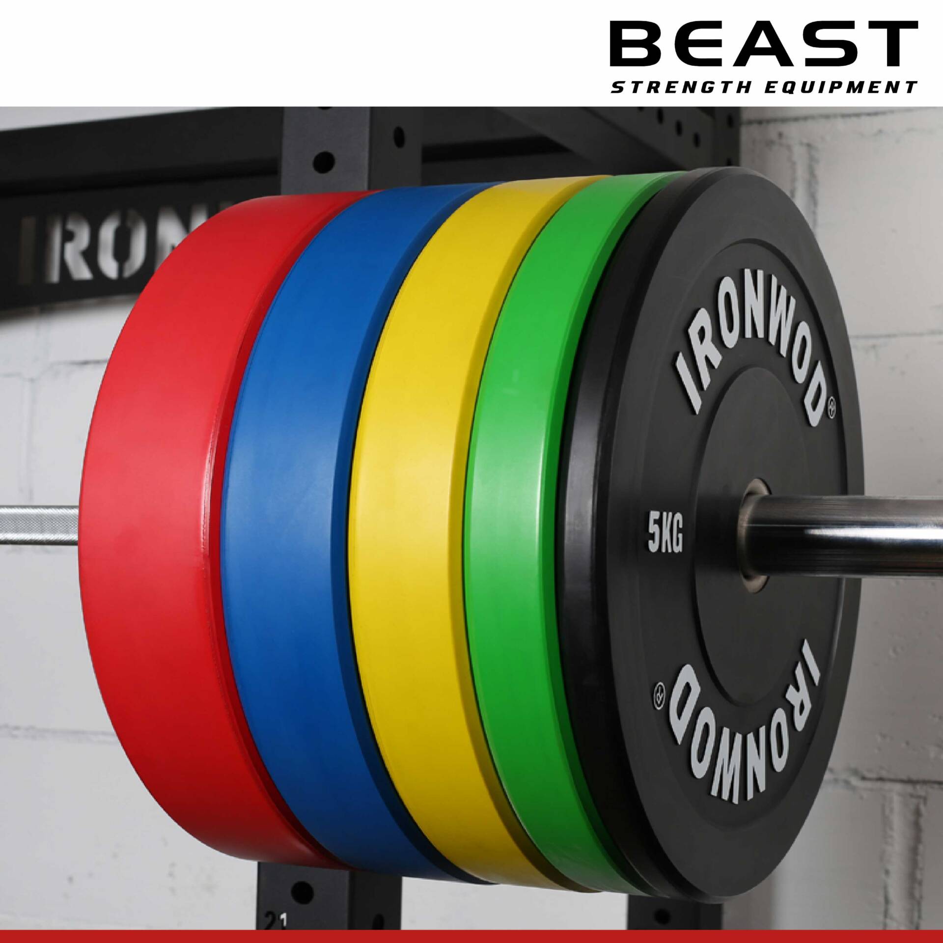 Tạ đĩa Ironwod Pro Bumper Plate