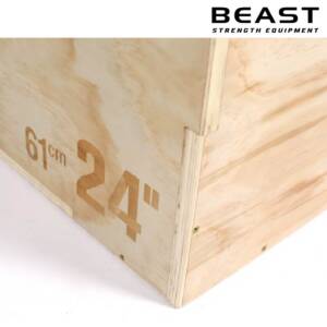 Bục gỗ bật nhảy Ironwod Wooden Plyometric Box 10 Bục gỗ bật nhảy jump box Ironwod của Beast Việt Nam