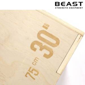 Bục gỗ bật nhảy Ironwod Wooden Plyometric Box 9 Bục gỗ bật nhảy jump box Ironwod của Beast Việt Nam