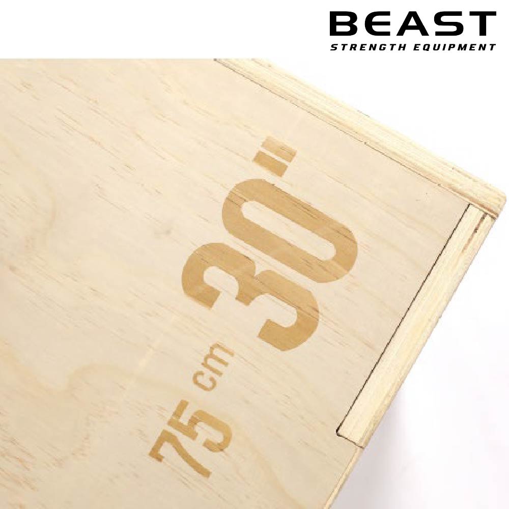 Bục gỗ bật nhảy Ironwod Wooden Plyometric Box 4 Bục gỗ bật nhảy jump box Ironwod của Beast Việt Nam