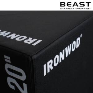 Bục bật nhảy 3 trong 1 Ironwod 31 Hộp bật nhảy jump box bọc da 3 trong 1 IronWod của Beast Việt Nam