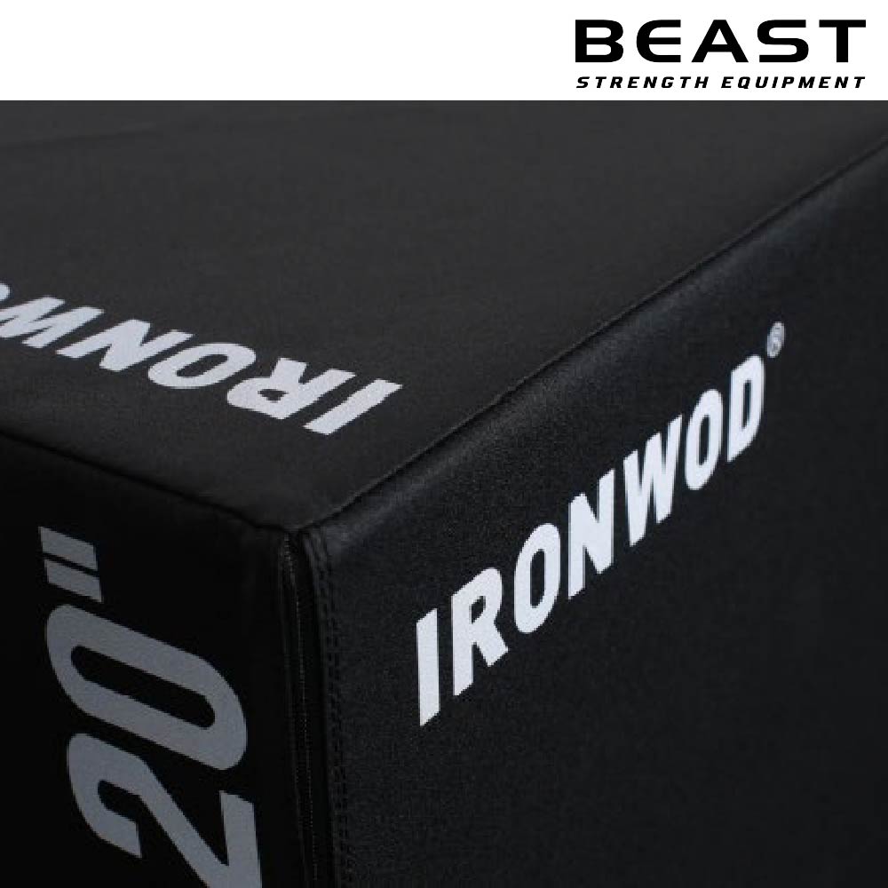 Bục bật nhảy 3 trong 1 Ironwod 12 Hộp bật nhảy jump box bọc da 3 trong 1 IronWod của Beast Việt Nam