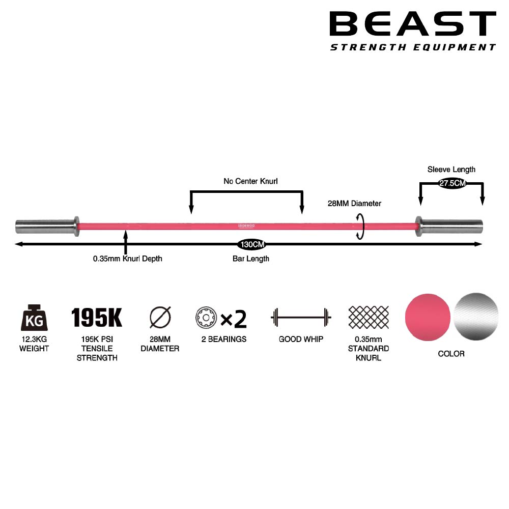 Thanh đòn Hip Thrust Ironwod 8 Thanh đòn Hip Thrust Ironwod của Beast Việt Nam
