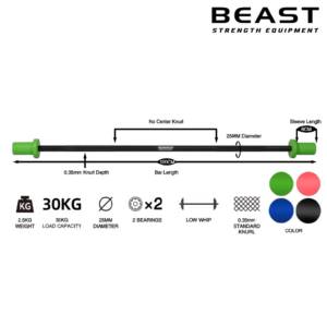 Thanh tạ đòn dành cho trẻ em IRONWOD của Beast Việt Nam
