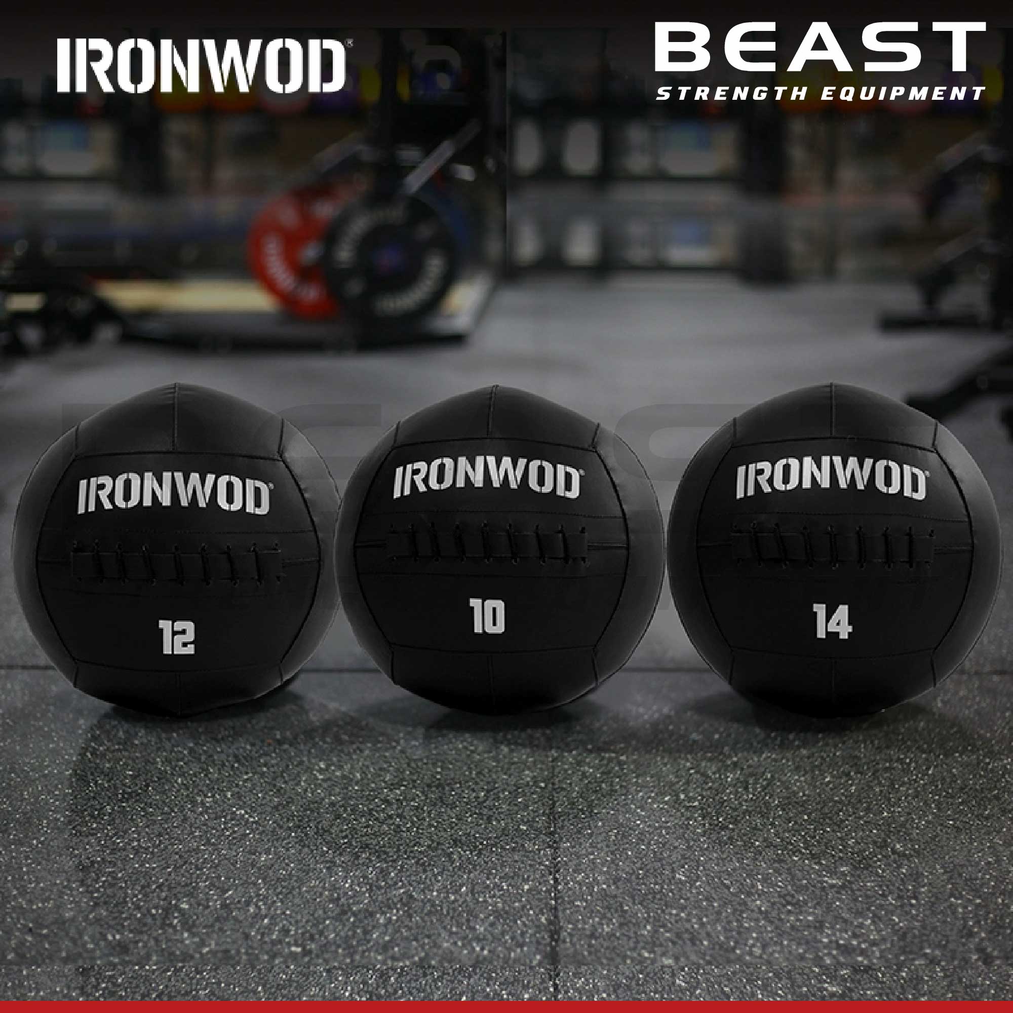 Wall ball Bóng tường phòng Gym IRONWOD