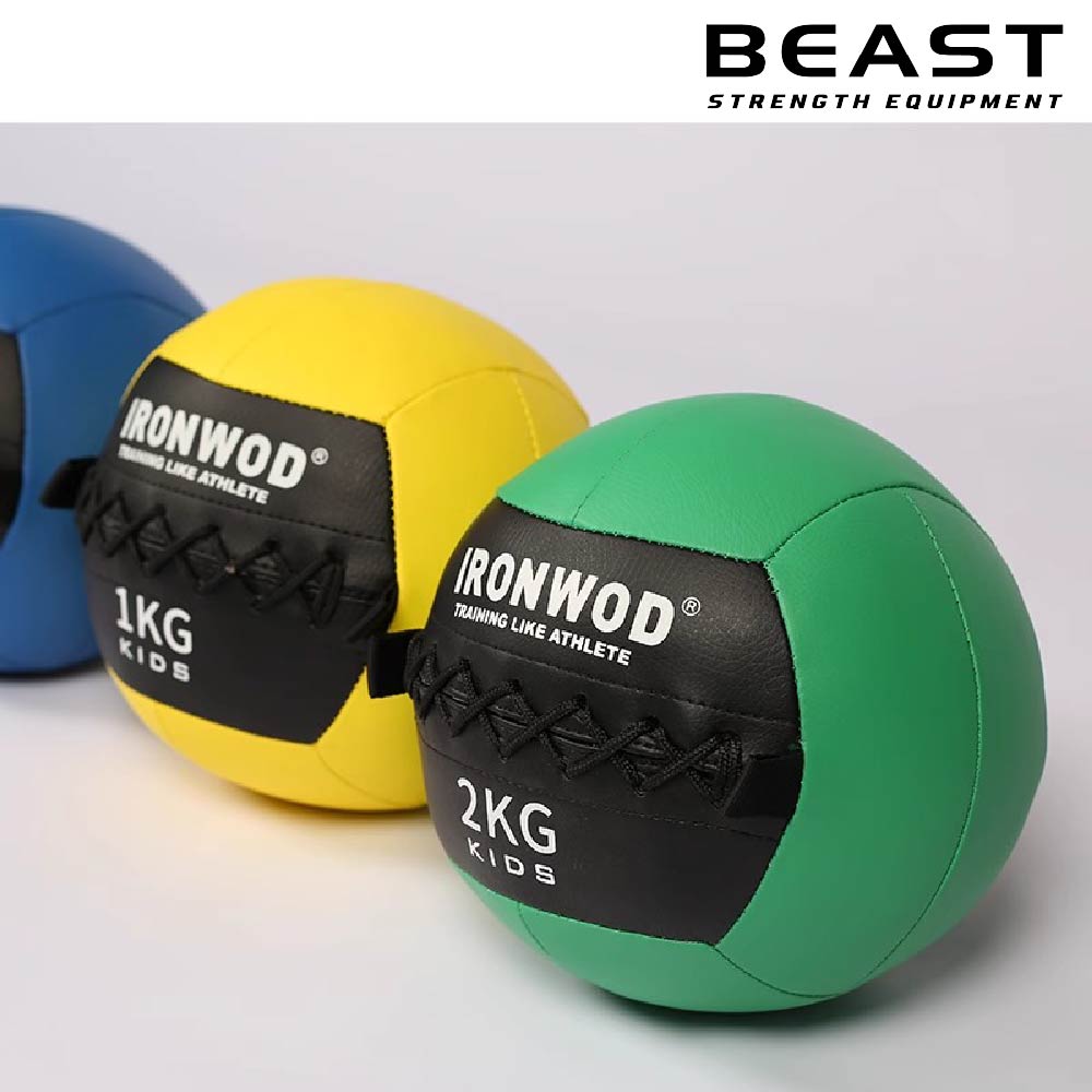 Bóng tập Gym cho bé Wallball Kid IRONWOD 6 Bóng tập thể dục cho trẻ em IRONWOD của Beast Việt Nam