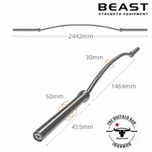 Thanh đòn tạ Squat Buffalo IRONWOD 10 Thanh đòn tạ squat Buffalo IRONWOD của Beast Việt Nam