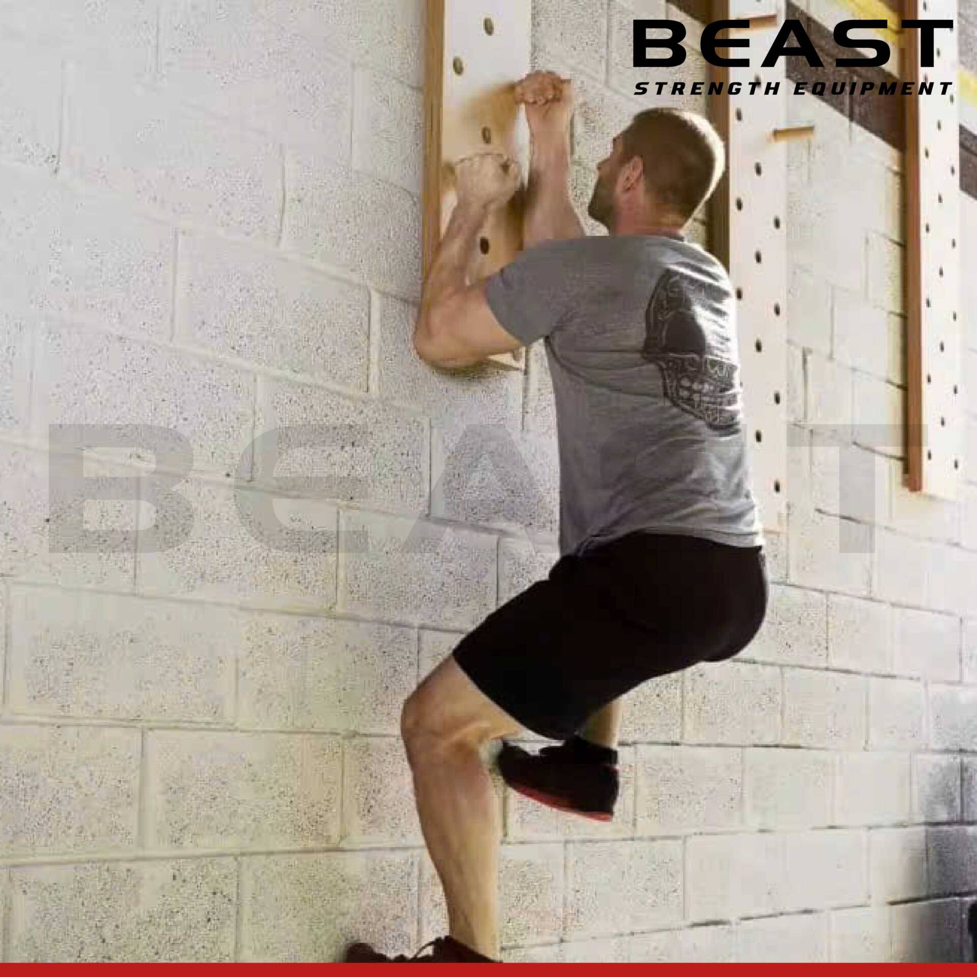 Ván leo núi trong nhà peg board Ironwod
