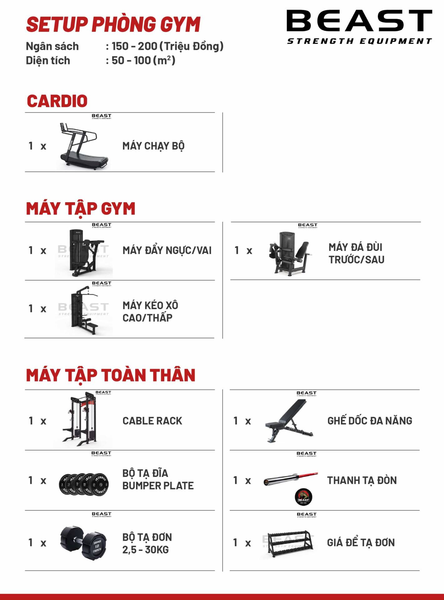 Setup phòng Gym 150 triệu tối đa hóa lợi nhuận 10 Setup phòng Gym 150 triệu tối đa hóa lợi nhuận