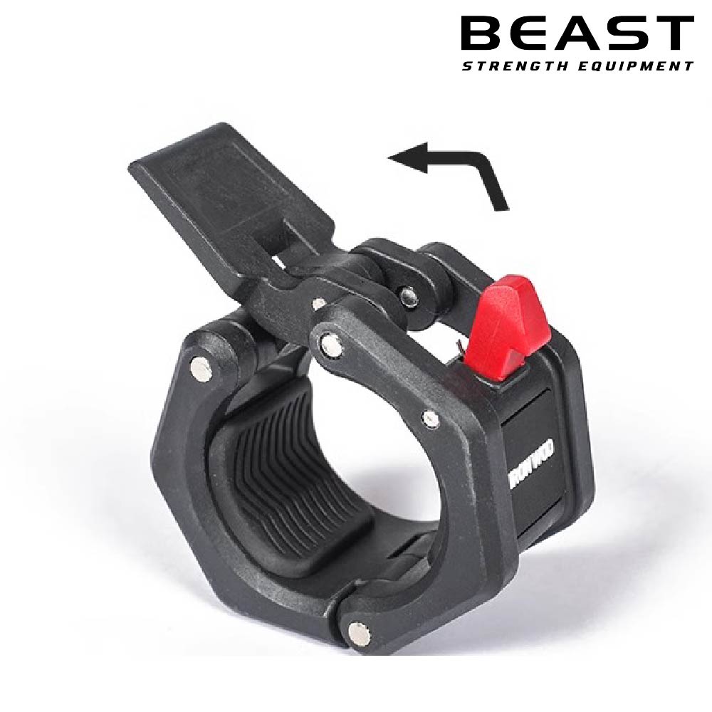 Khóa thanh tạ chất liệu nhựa IronWod của Beast Việt Nam