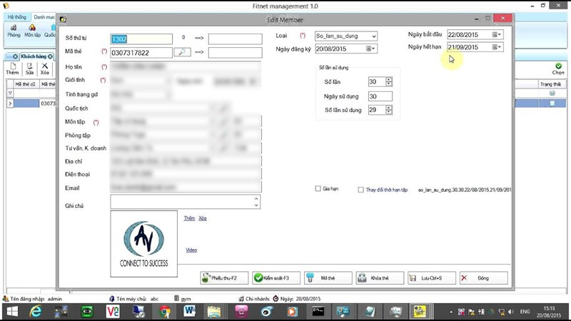 Top 10+ phần mềm quản lý phòng Gym chuyên nghiệp, hiệu quả dễ dùng 17 Phần mềm quản lý phòng tập thể hình An Việt Soft