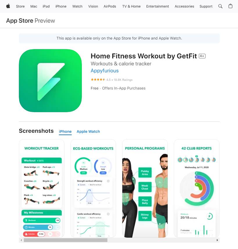 Top 25 app tập gym miễn phí tại nhà cực kỳ dễ tập theo 38 App tập thể hình Home Fitness Workout by GetFit
