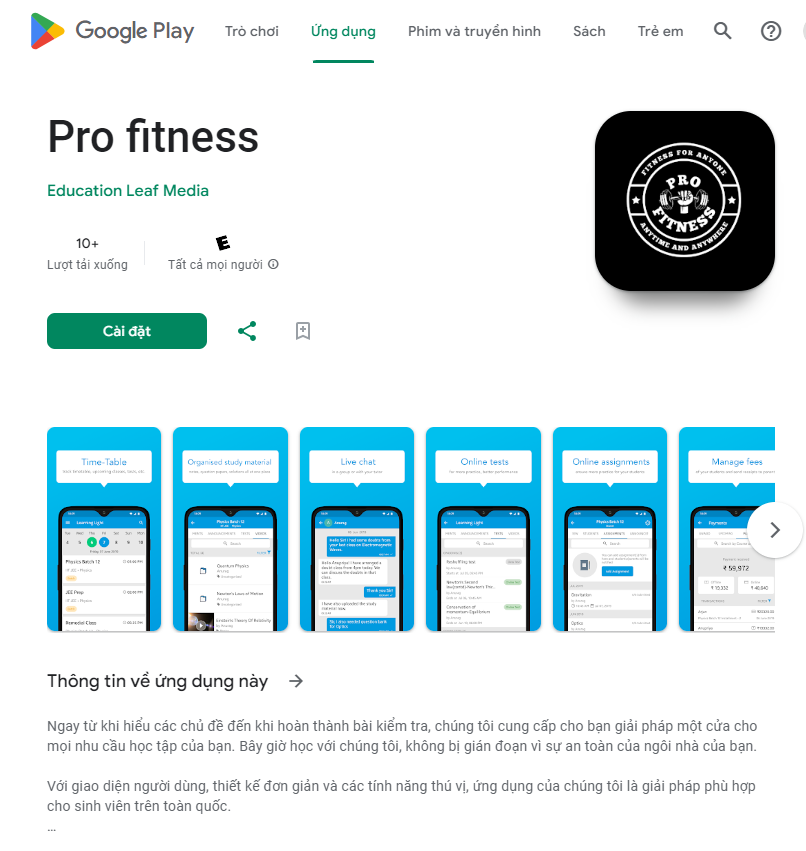 Top 25 app tập gym miễn phí tại nhà cực kỳ dễ tập theo 43 Pro Fitness