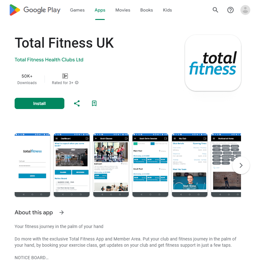 Top 25 app tập gym miễn phí tại nhà cực kỳ dễ tập theo 47 App tập Gym Total Fitness