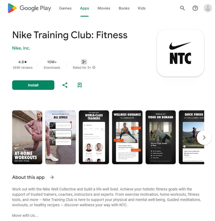 Top 25 app tập gym miễn phí tại nhà cực kỳ dễ tập theo 49 ứng dụng tập Gym Nike Training Club: Fitness