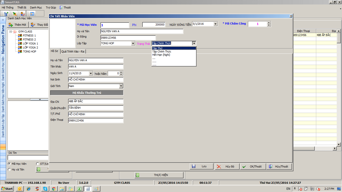 Top 10+ phần mềm quản lý phòng Gym chuyên nghiệp, hiệu quả dễ dùng 16 Phần mềm quản lý phòng tập thể hình SmartGym