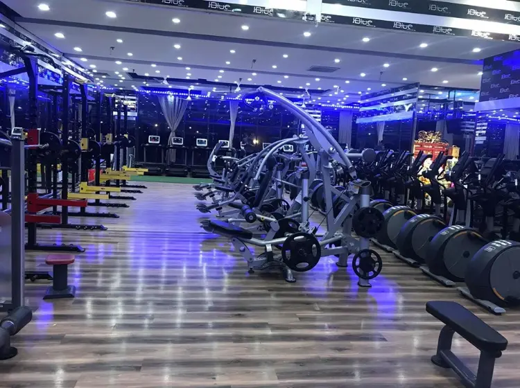 mặt bằng phòng gym