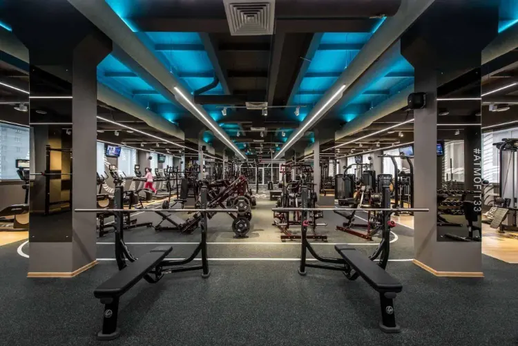 Mặt bằng phòng Gym