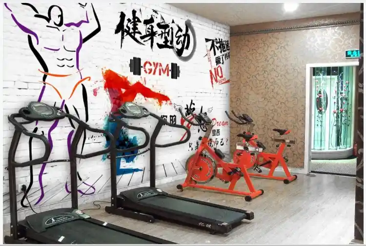 20+ mẫu vẽ tranh tường phòng Gym cực chất, cực đẹp 27 Vẽ tranh tường phòng Gym