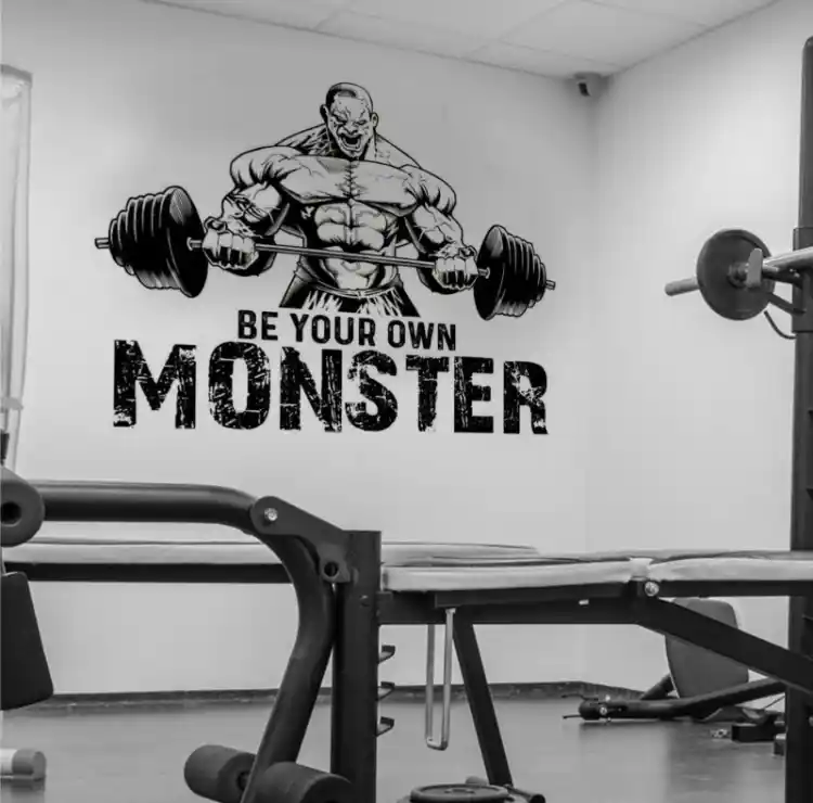 20+ mẫu vẽ tranh tường phòng Gym cực chất, cực đẹp 39 Vẽ tranh tường phòng Gym