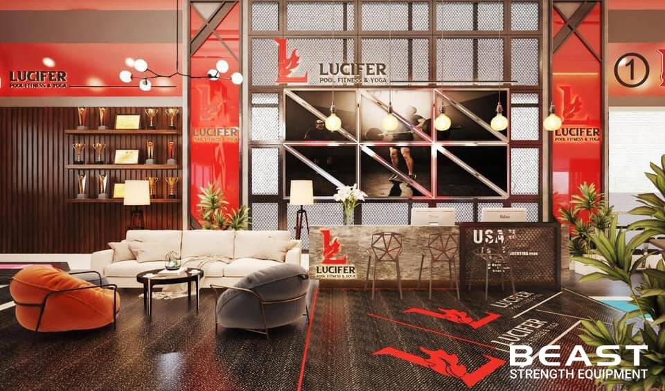 Dự án Beast setup phòng gym lucifer