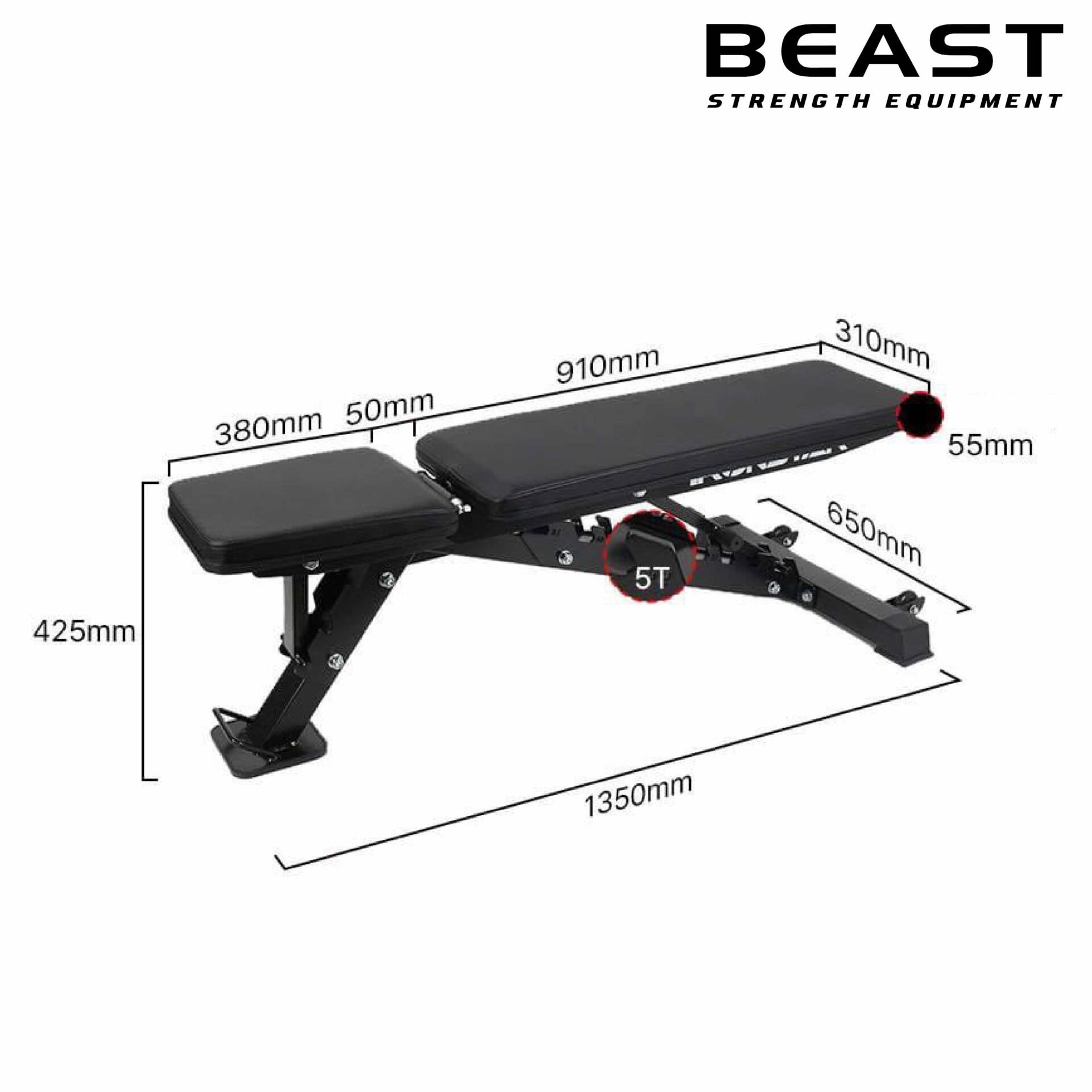 Ghế tập gym đa năng IRONSTAR Adjustable Bench 21 ghế tập gym gym bench ironstar của beast Việt Nam