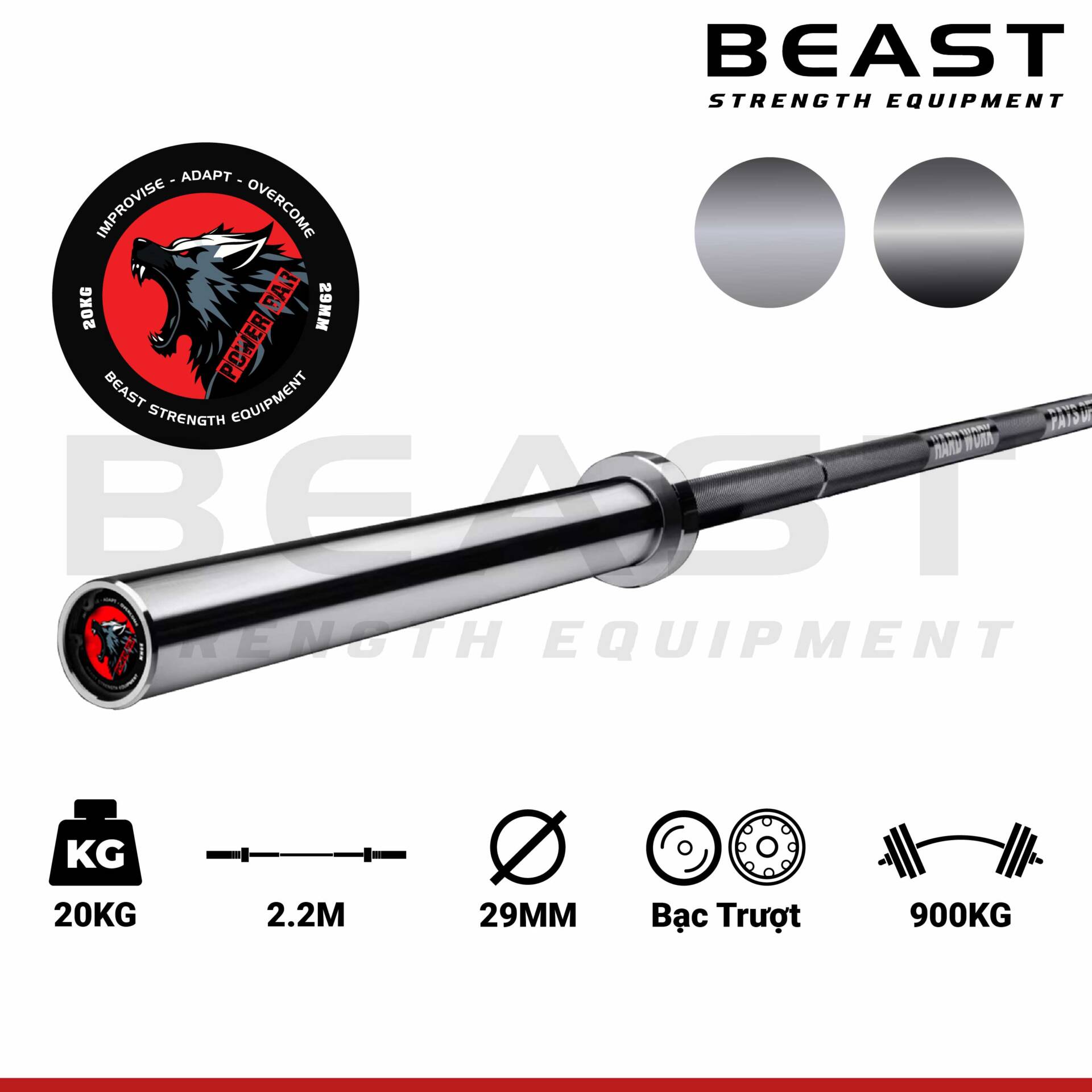 BEAST Power Bar Hard Work Pays Off