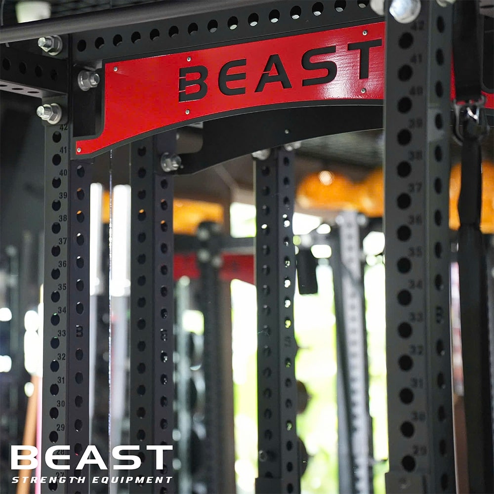 KONG GYM thánh địa Fitness số 1 Thái Nguyên - Beast Setup phòng gym 19 khung ganh ta logo Beast Strength Việt Nam