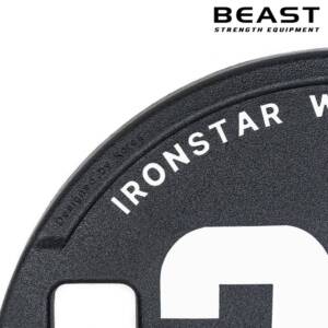 Tạ đĩa Ironstar Grip Plate 18 Bánh tạ Ironstar plate của Beast Việt Nam