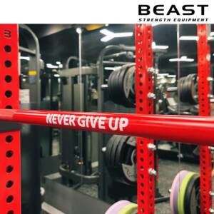 Thanh đòn Beast Training Bar - Never Give Up 9 Thanh tạ Beast never give up